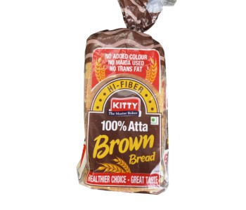 KITTYS 100% ATTA BROWN BREAD